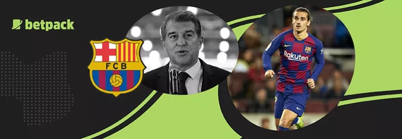 Joan Laporta says Griezmann is for sale