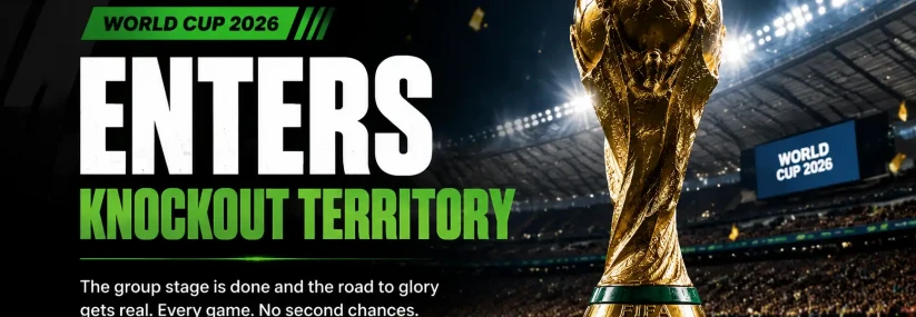 World Cup 2026 Enters Knockout Territory as Group Stage Drama Gives Way to Round of 32 Tension