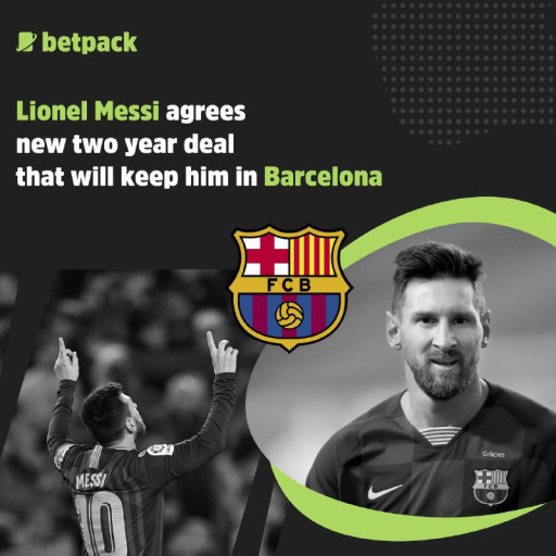 Messi and Barcelona are working on a contract extension