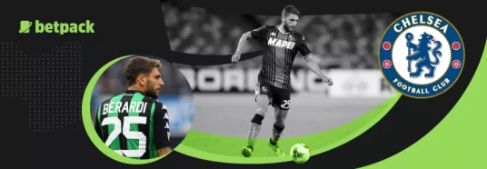 Italian forward Dominico Berardi is on Chelsea's radar