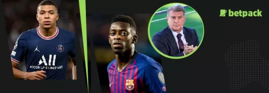Dembele is a better player than Mbappe, claims Laporte