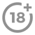 +18 icon